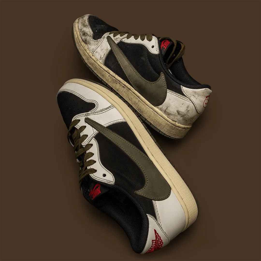 Химчистка Jordan x Travis Scott — до и после | SOLE FRESH Владивосток