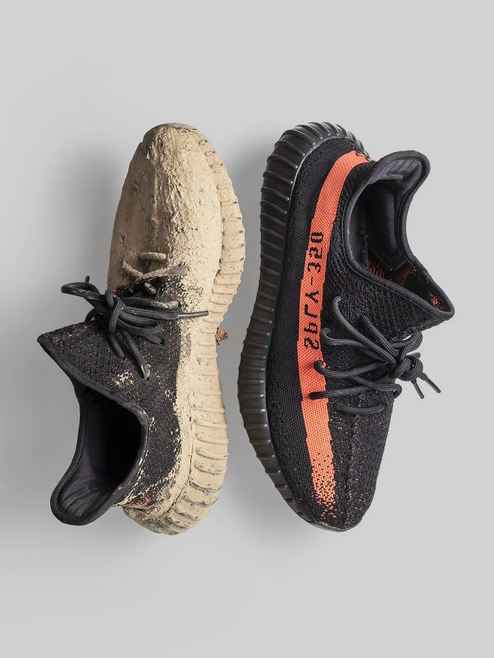 Химчистка Yeezy Boost 350 — до и после | SOLE FRESH Владивосток